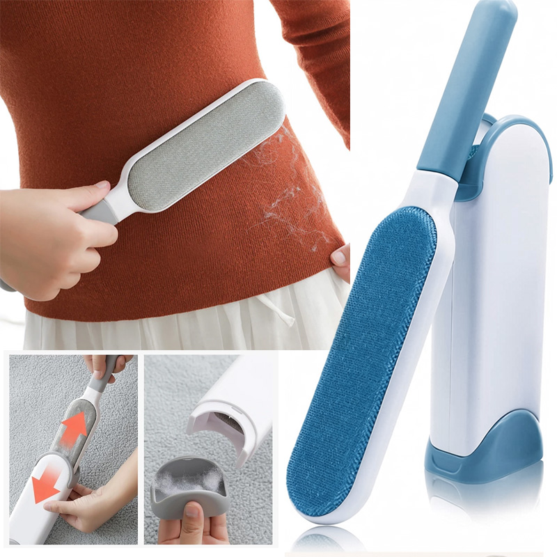 Pet Hair Remover Brush & Reusable Lint Remover for Clothes, Furniture, Sofas and Carpets