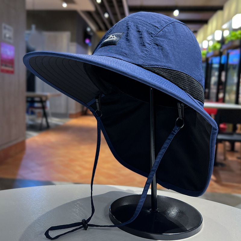 Premium Unisex Outdoor Waterproof Quick Drying Sun Hat with Wide Brim & Breathable Neck Flap