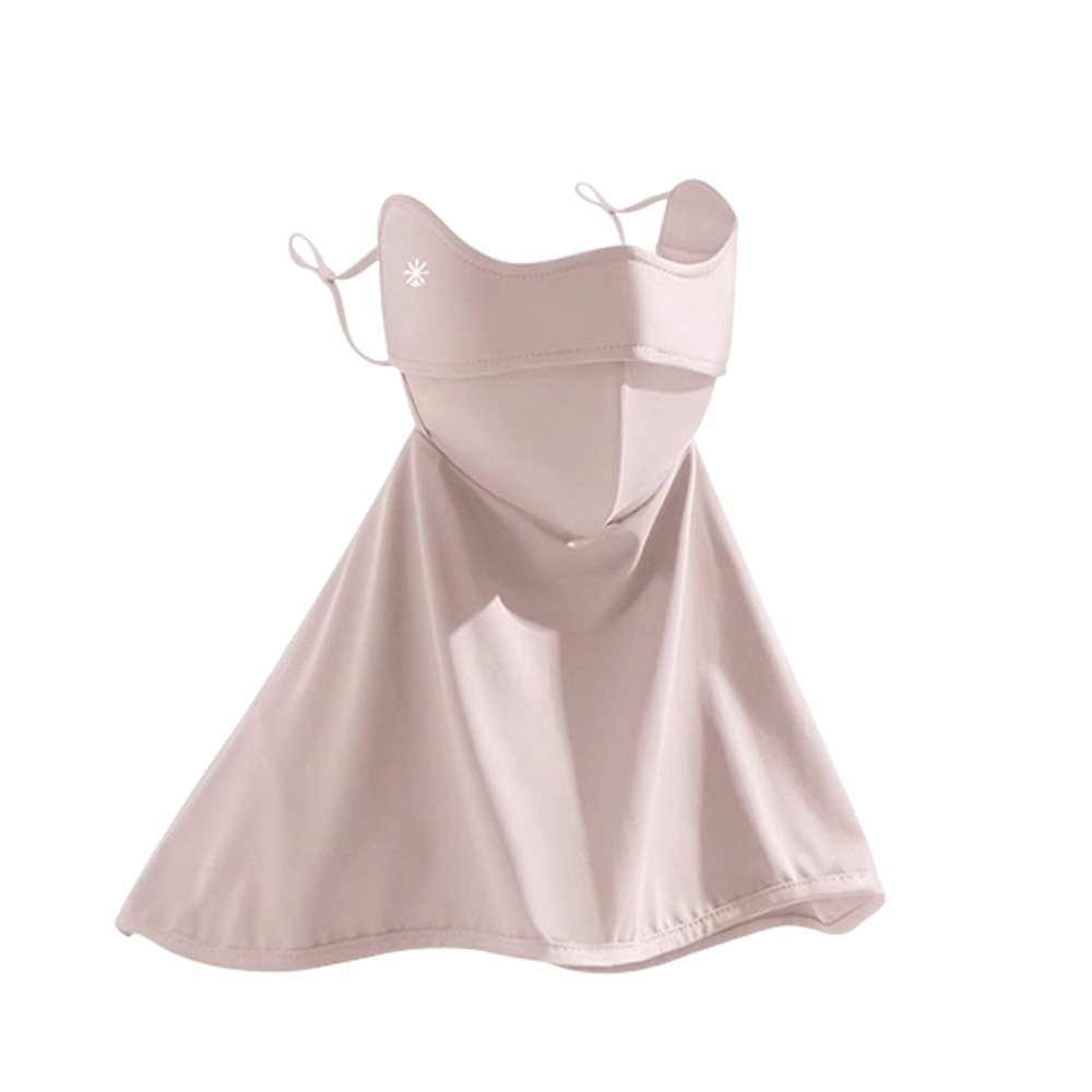 UPF50+ Sun Protection Face Mask with Cooling Neck Gaiter for Women Outdoor UV Shield