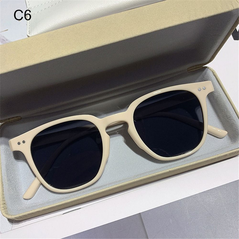Vintage Square Sunglasses Designer Retro UV Fashion Eyewear for Women & Men