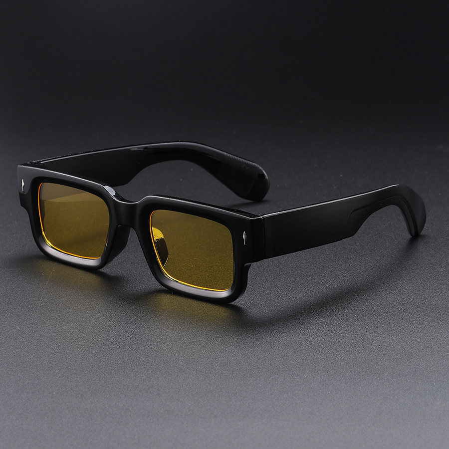 Classic Square Frame Fashion Glasses for Men & Women Everyday Casual Eyewear