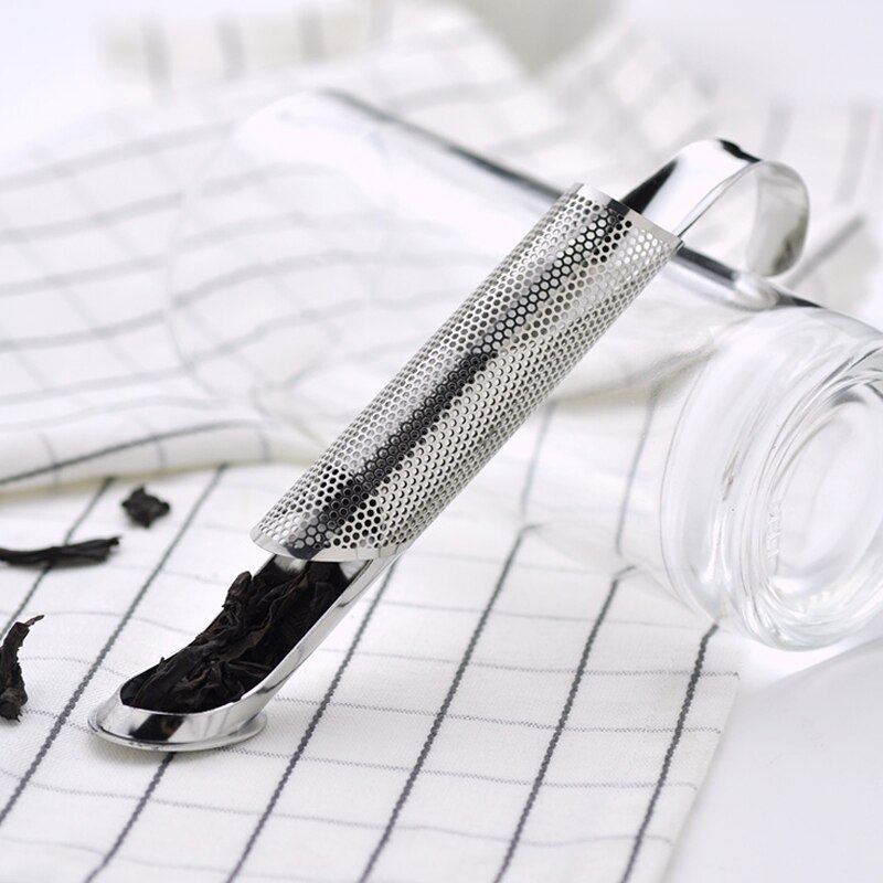 Portable Stainless Steel Tea Infuser Spoon for Loose Leaf Tea Brewing