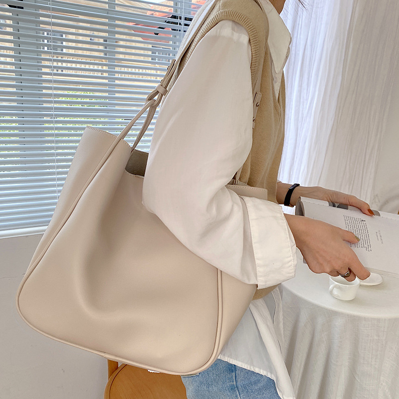 Luxury Large Tote Bag for Women Premium PU Leather Tote Bag Designer Shoulder Handbag