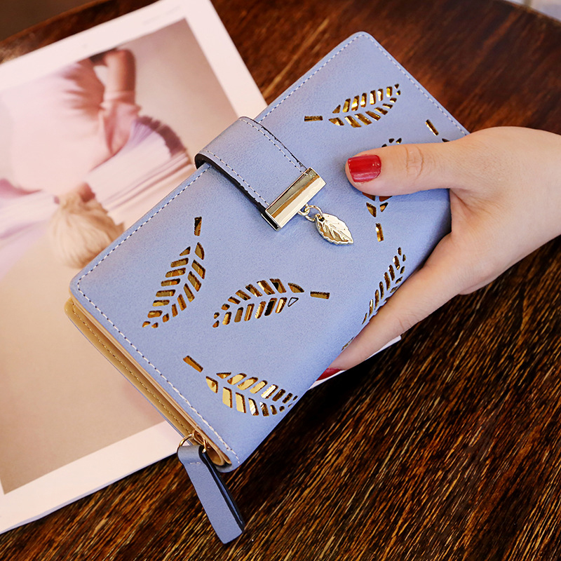 Elegant Women's Long Wallet PU Leather Ladies Clutch with Card Holder & Coin Purse