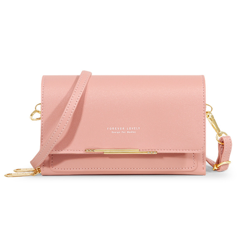 Women Large Capacity Wallet Shoulder Bag with Multi Card Holder Fashion Handbag