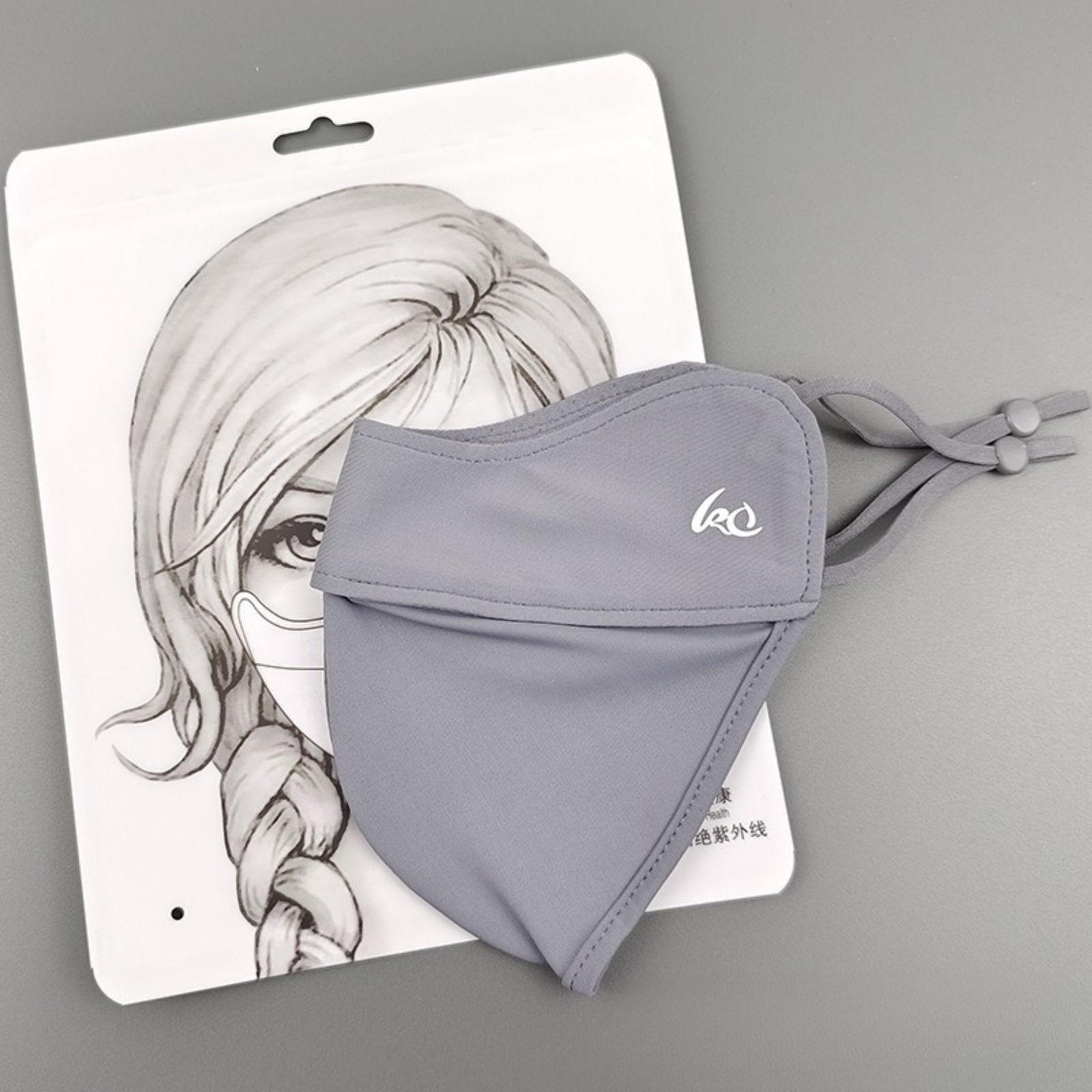 Ice Silk Face Sun Mask with UV Protection Cooling Face Scarf for Golf, Cycling & Summer Outdoor Wear