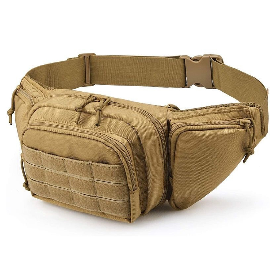 ActiveGo Running Waist Bag Large Capacity Crossbody Waist Bag for Travel, Sports & Everyday Carry