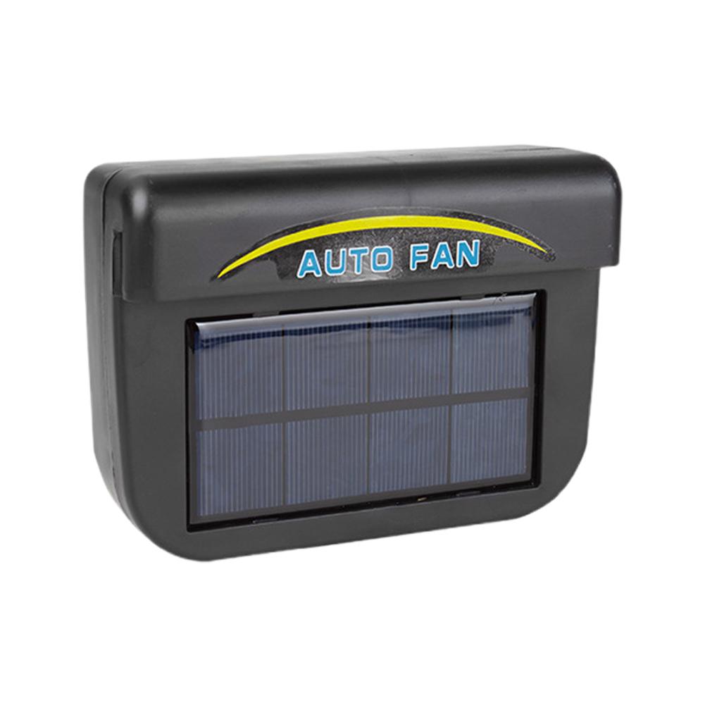Solar Car Exhaust Fan Portable Car Ventilation Fan for Cooler, Fresher Interiors