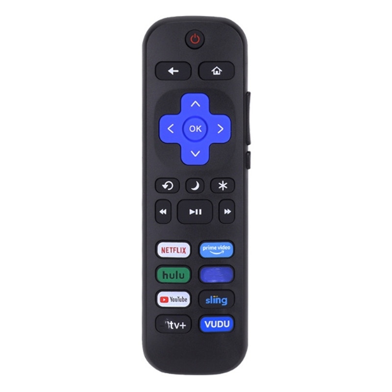 Universal Roku TV Replacement Remote for TCL, Hisense, Onn & Philips Roku TVs with YouTube Shortcut