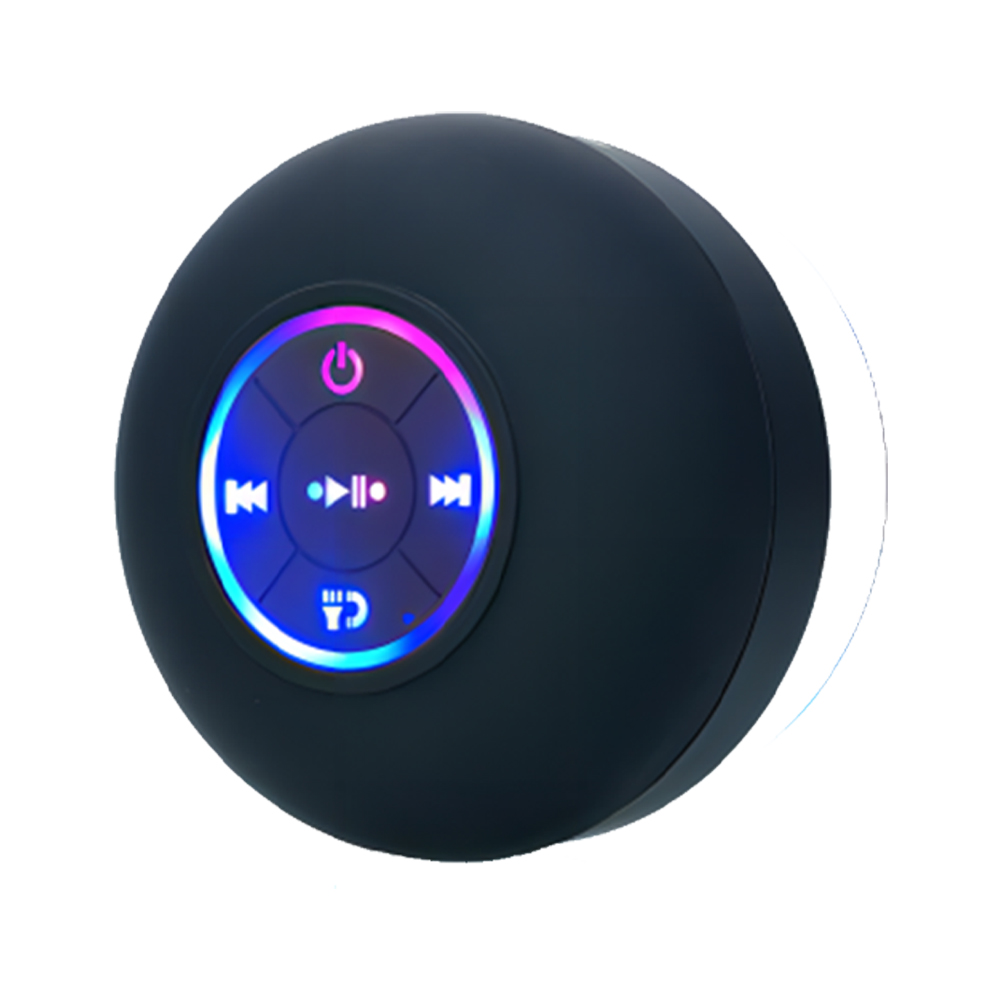 Portable Waterproof Bluetooth Shower Speaker with Strong Suction Cup Mini Wireless Stereo
