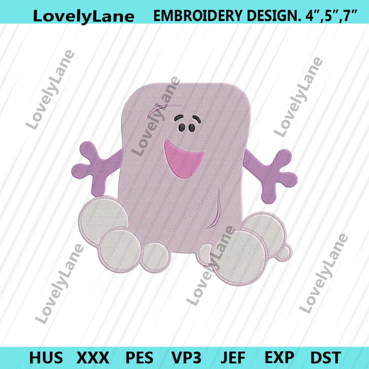 Slippery Soap Machine Embroidery Download, Blues Clues Embro | Inspire ...