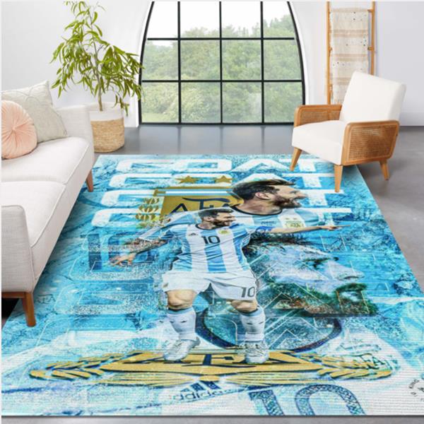 Lionel Messi New Fashion Area Rug Living Room Rug Gift US De | Inspire ...