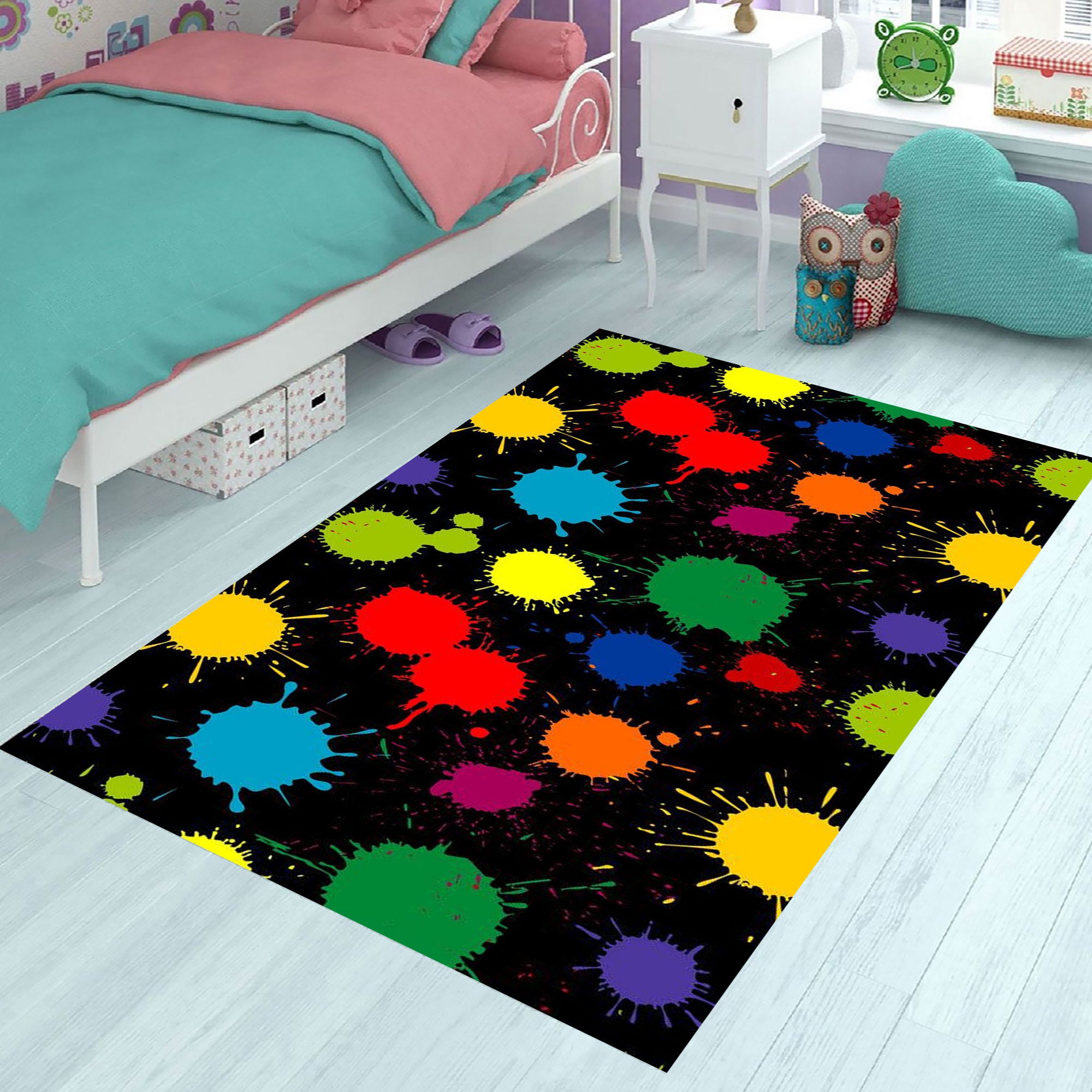 Educational Rugs, Colors Pattern Rugs, Baby Room Rug, Colorf | Inspire ...