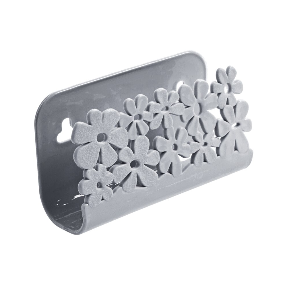 Suction Cup Sponge Holder With Flower Design