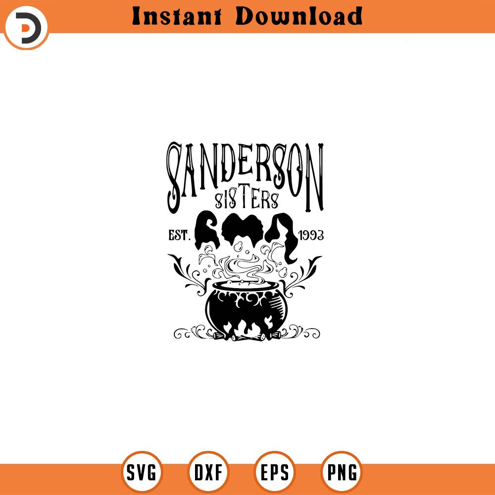 Sanderson Sisters instant download digital file svg, png, ep | Inspire ...