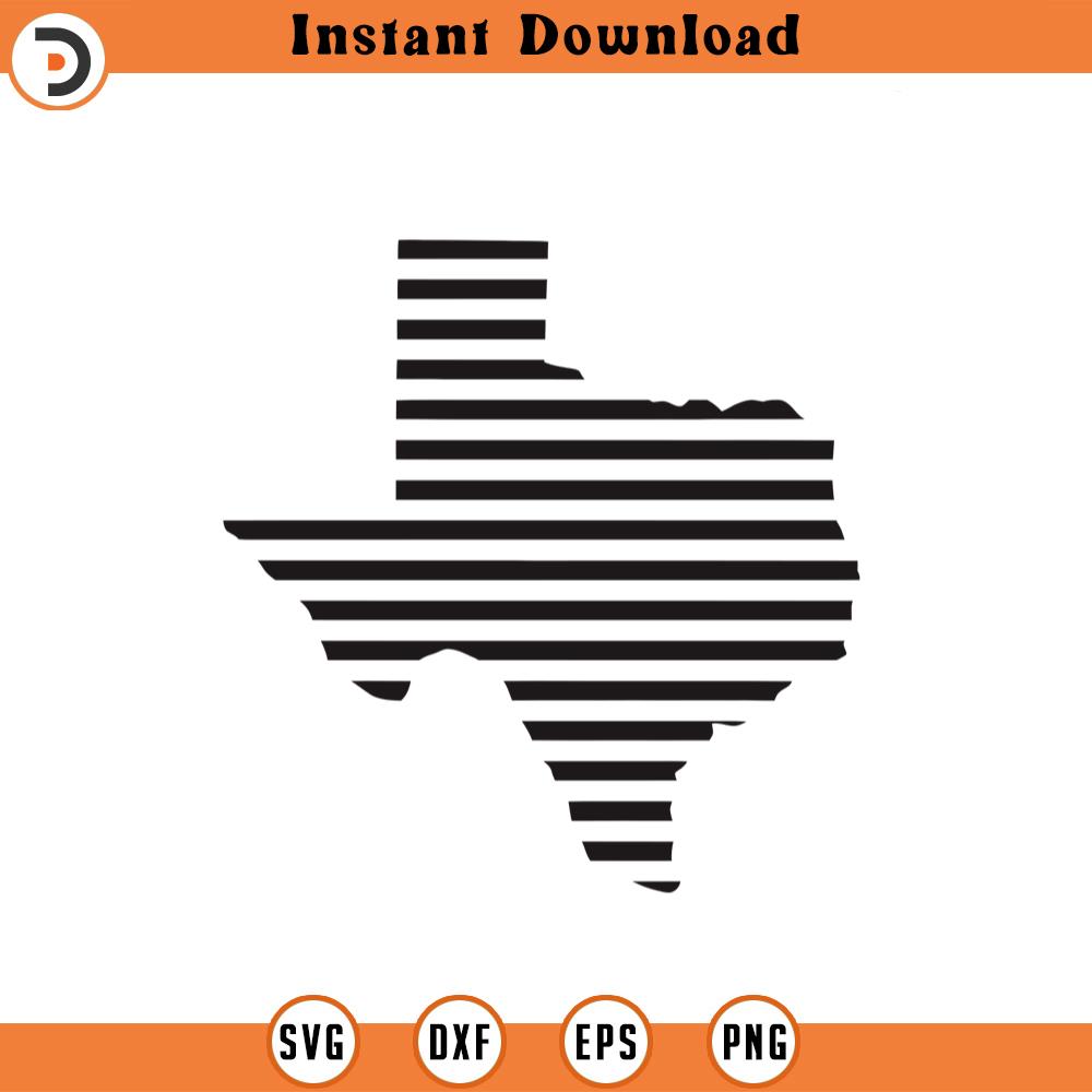 Texas Stripe Pattern Design SVG, Texas Svg, Texas Clipart, T | Inspire ...