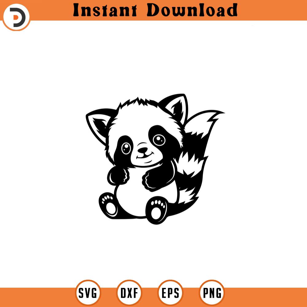 Red Panda Embroidery | Inspire Uplift