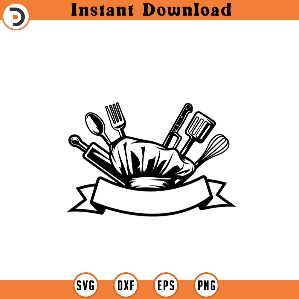 Kitchen Tools svg Chef Tools Svg Cooking - Inspire Uplift