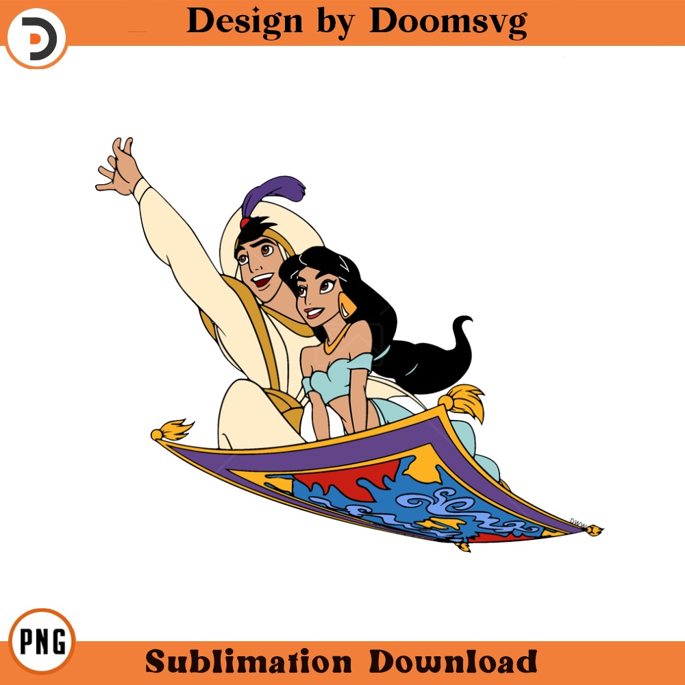 Aladdin Jasmine Carpet Cartoon Clipart Download, PNG Downloa | Inspire ...