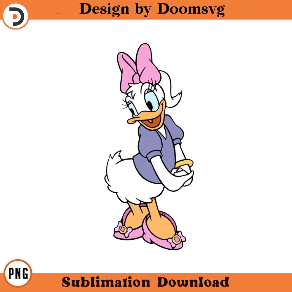 Daisy Duck Cartoon Clipart Download, PNG Download Cartoon Cl - Inspire ...