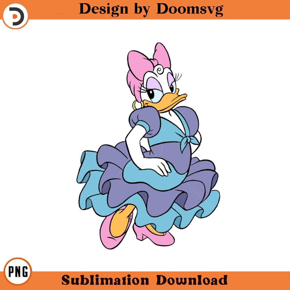 Daisy Duck Cartoon Clipart Download, PNG Download Cartoon Cl | Inspire ...