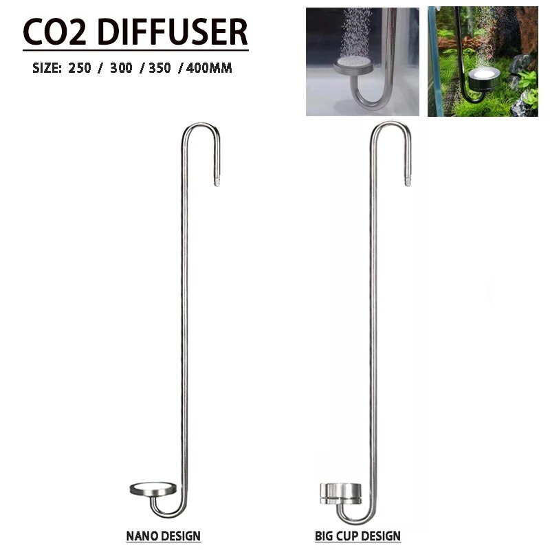 Aquarium CO2 Diffuser: Stainless Steel Atomizer for Aquatic | Inspire ...