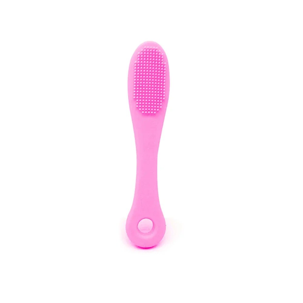 Soft Pet Finger Brush for Cats: Grooming Tool for Tear Stains & Eye Care