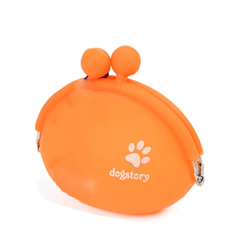 Silicone Pet Dog Training Food Snacks Bag - Outdoor Travel Waist Storage for Treats