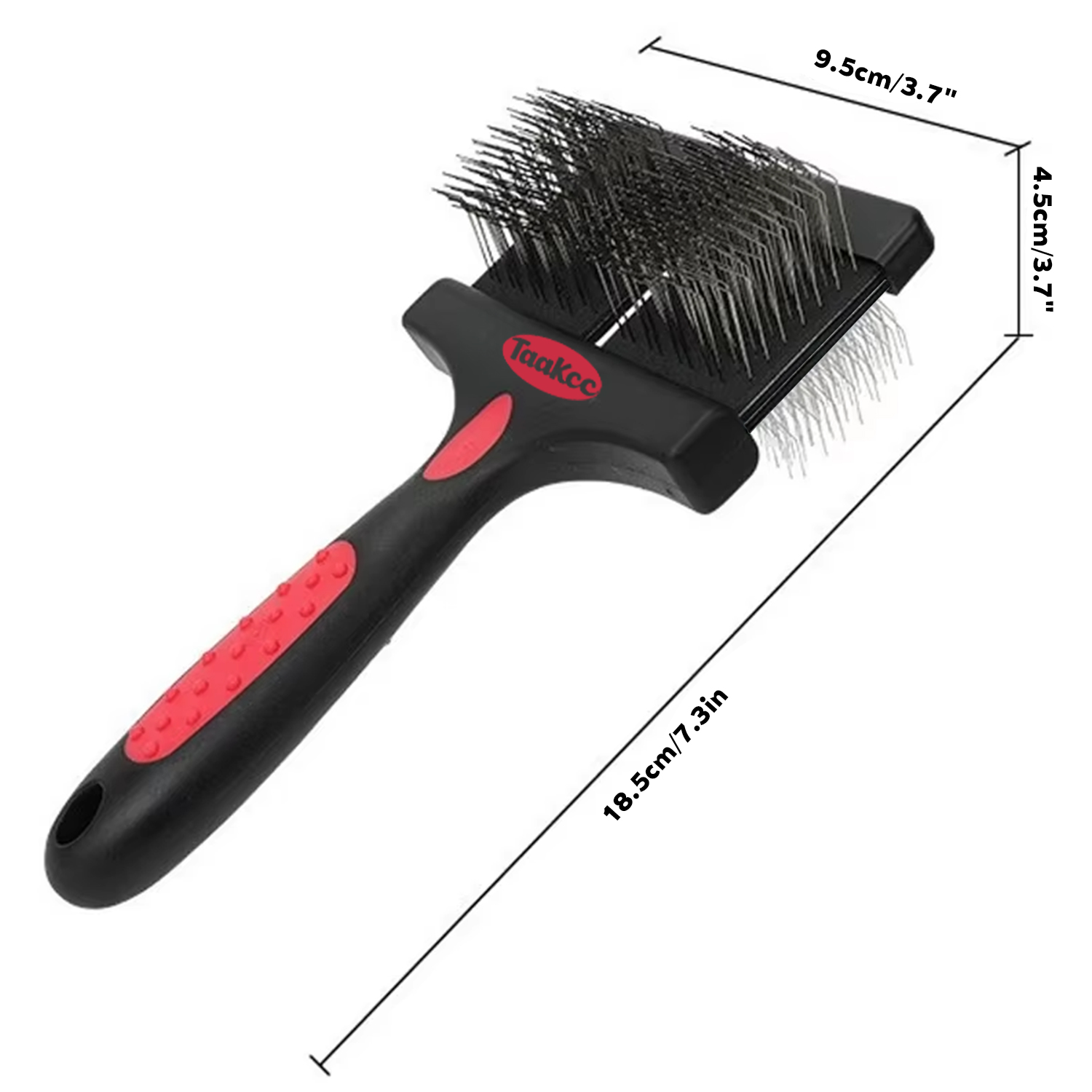 Pet Grooming Brush & Deshedding Comb for Dogs and Cats