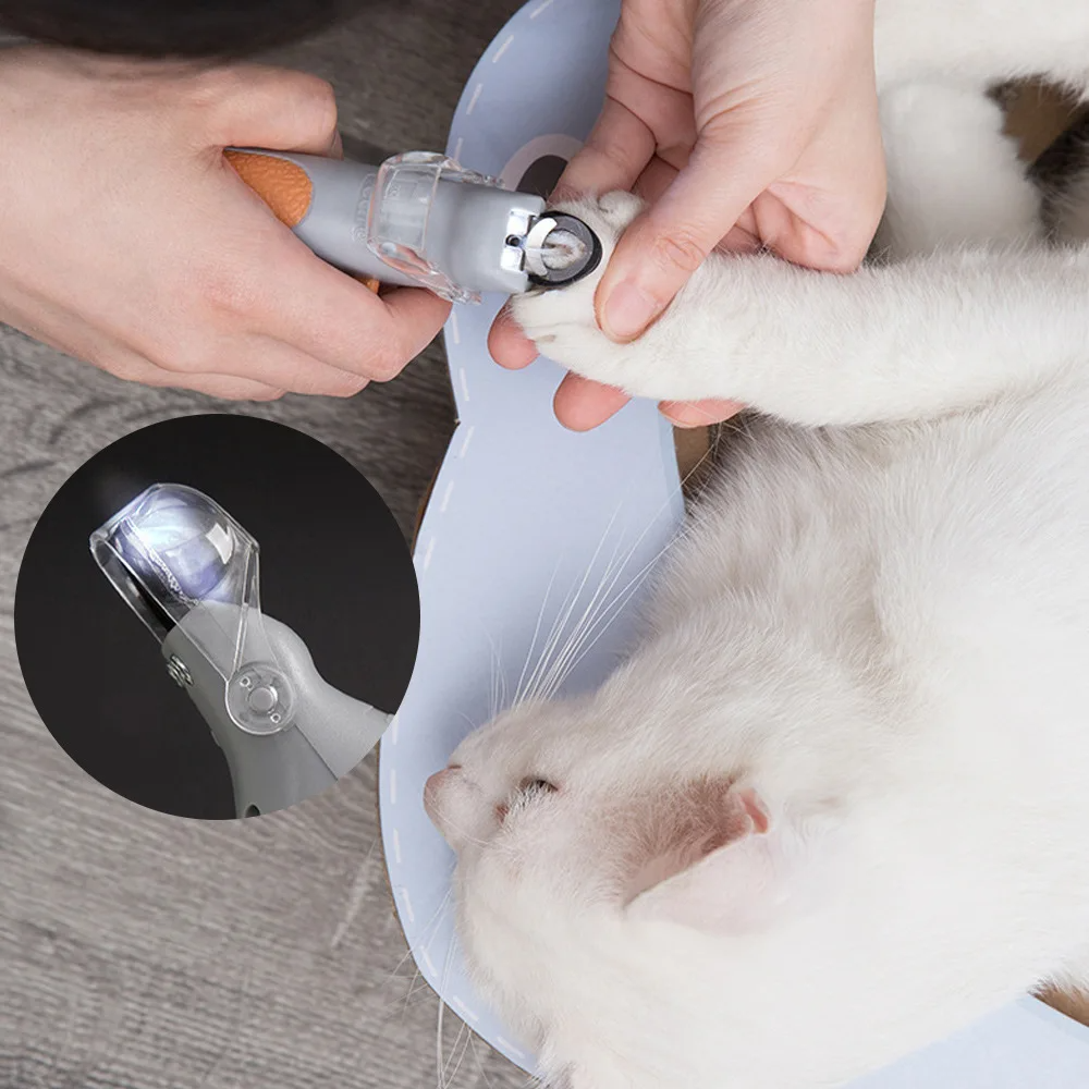 IllumiClaw Pro Pet Nail Clipper with LED Light and Magnifier