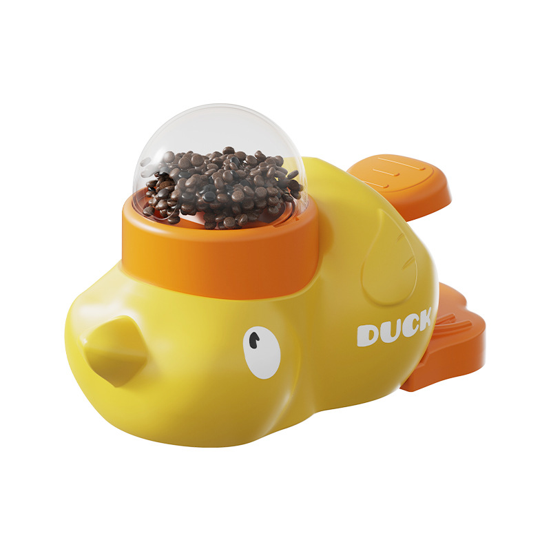 Interactive Pet Feeder Toy Automatic Food Dispenser for Cats & Small Dogs