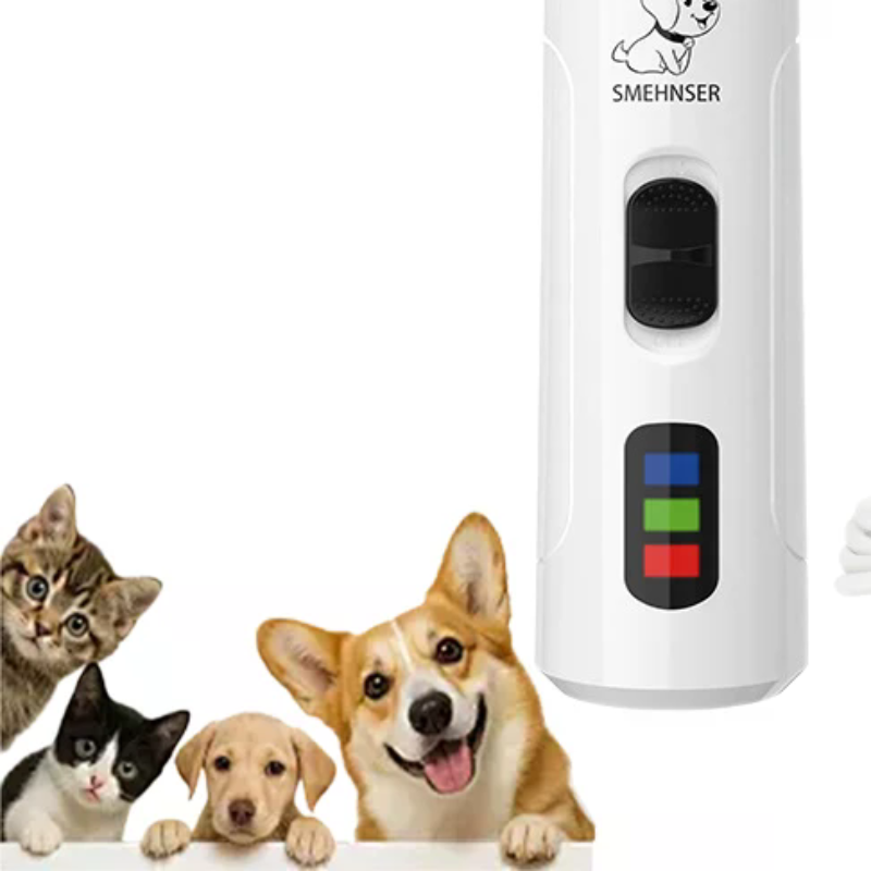 Pro Rechargeable USB Pet Nail Grinder & Dog Nail Trimmer Ultra Quiet Grooming Tool