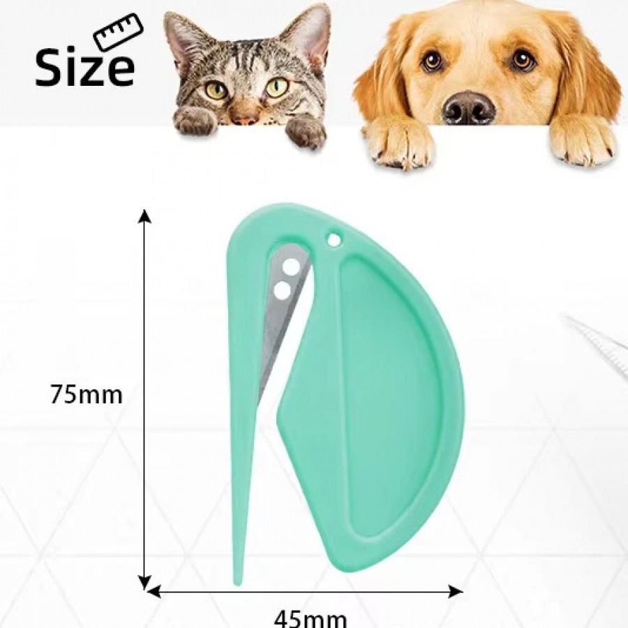 Pet Grooming Comb for Long Hair Dogs & Cats Professional pet grooming comb & Knot Remover Tool