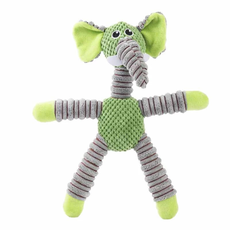Snuggle Paws Plush Dog Toy for Puppies & Small Dogs Interactive Chew & Comfort Companion