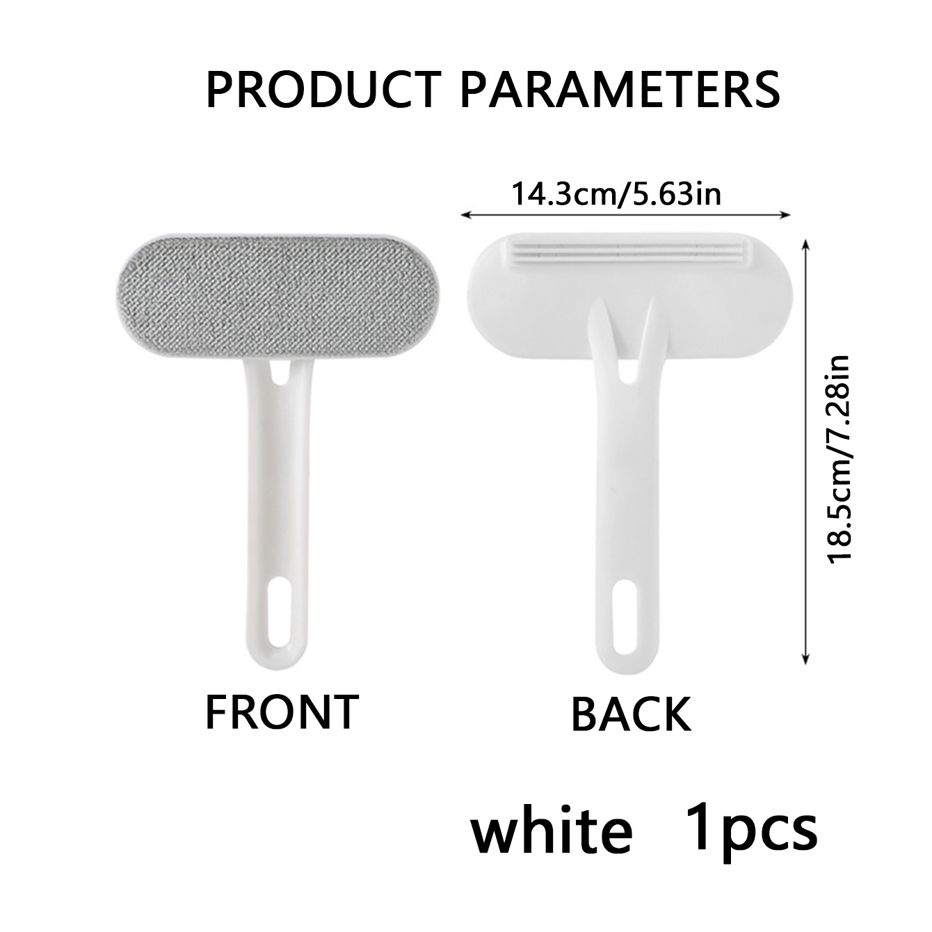 Static Free Pet Hair Remover Roller for Clothes, Furniture & Wool Coats