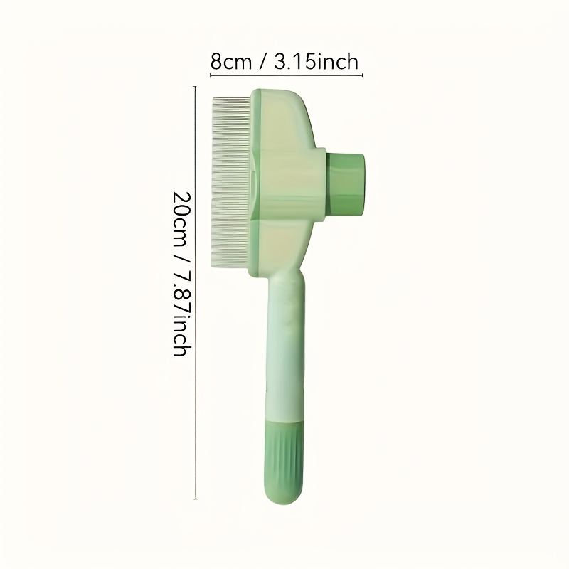 Self Cleaning Pet Brush for Cats & Dogs Gentle Pet Deshedding Comb & Grooming Hair Remover
