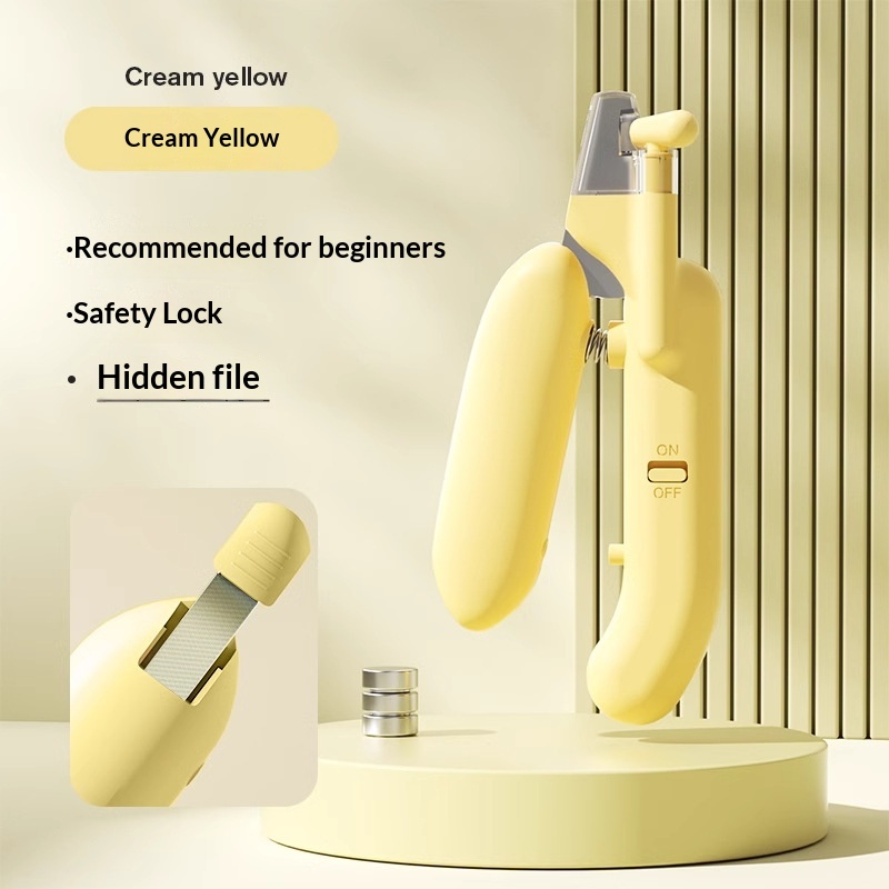 LED Pet Nail Clippers for Dogs & Cats Professional Dog Nail Clippers with Safety Light