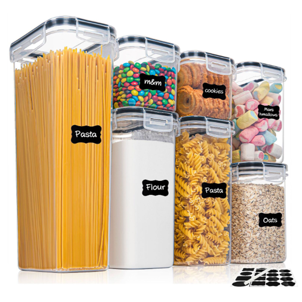 Kitchen 7pcs Food Containers Set, BPA-Free, Airtight Storage | Inspire ...