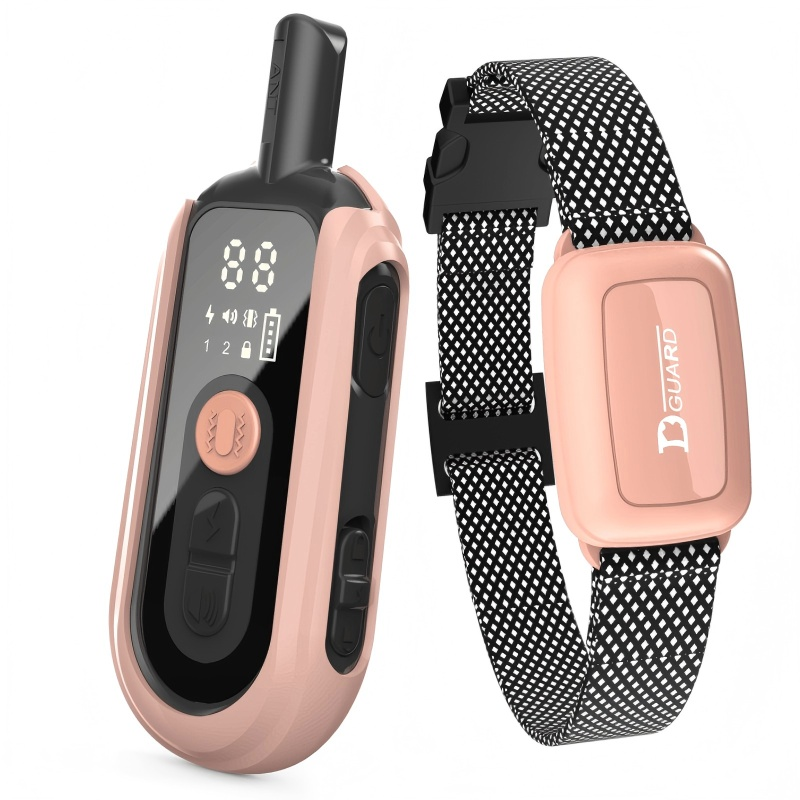 Rechargeable Waterproof Dog Training Collar with Remote Control Anti Barking Device