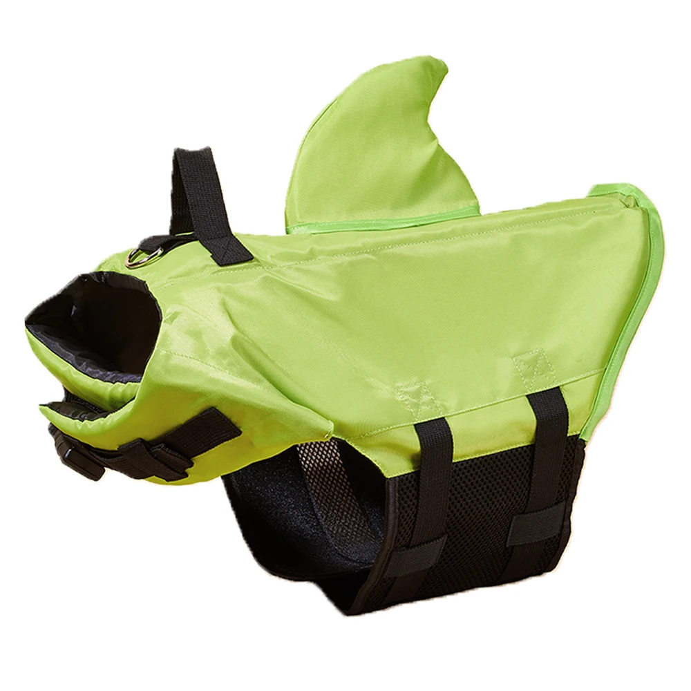 Shark Fin Dog Life Jacket for Small Dogs Enhanced Buoyancy, Adjustable Safety Vest for Swimming, Boating & Surfing
