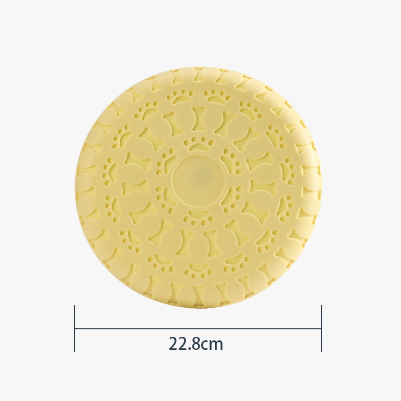 Durable Flying Disc for Dogs Chew Proof Interactive Frisbee for Aggressive Chewers, Fetch & Training Toy