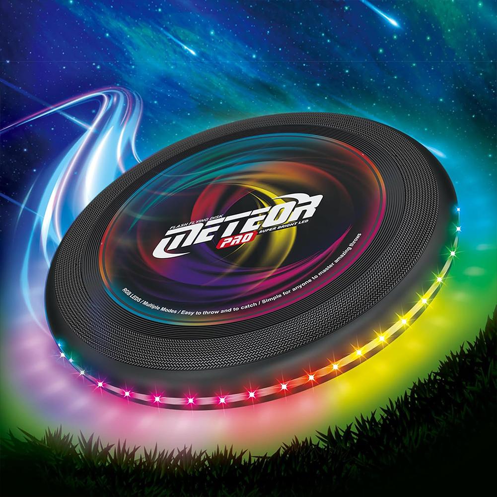 Light Up Outdoor Frisbee for Kids & Pets Fun Interactive Toy | Inspire ...