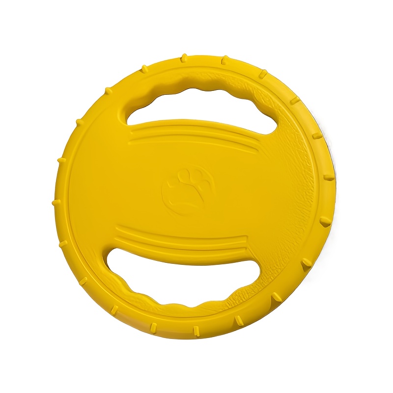 Flying Disc Dog Training Toy Interactive Outdoor Chew Toy for Puppies and Dogs, Floating Water Toy