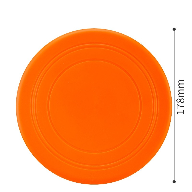 Float Ring Dog Flying Disc Training Toy for Fetch and Water Play