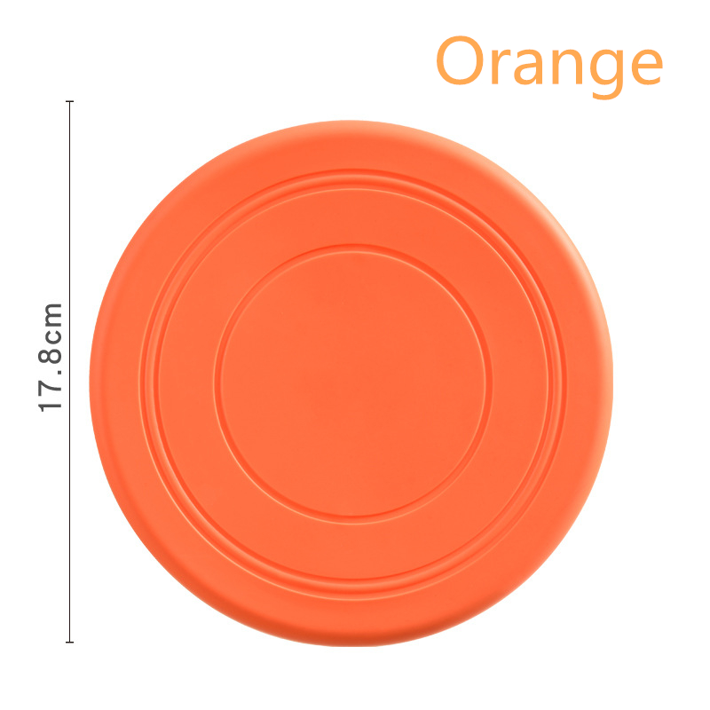 Soft Silicone Dog Flying Disc Interactive Fetch Toy for Puppies and Dogs