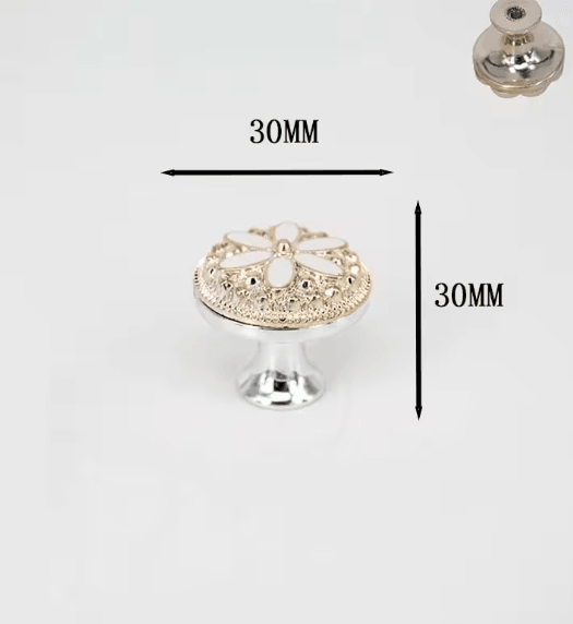 Modern single hole cabinet knob T Bar Handle for Drawers and Cabinets Gold or Silver