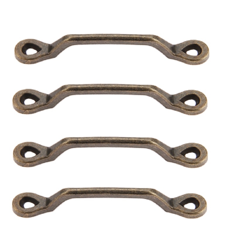 Vintage Drawer Handles Set Antique Cabinet Pulls for Jewelry Box Cabinet Furniture Hardware