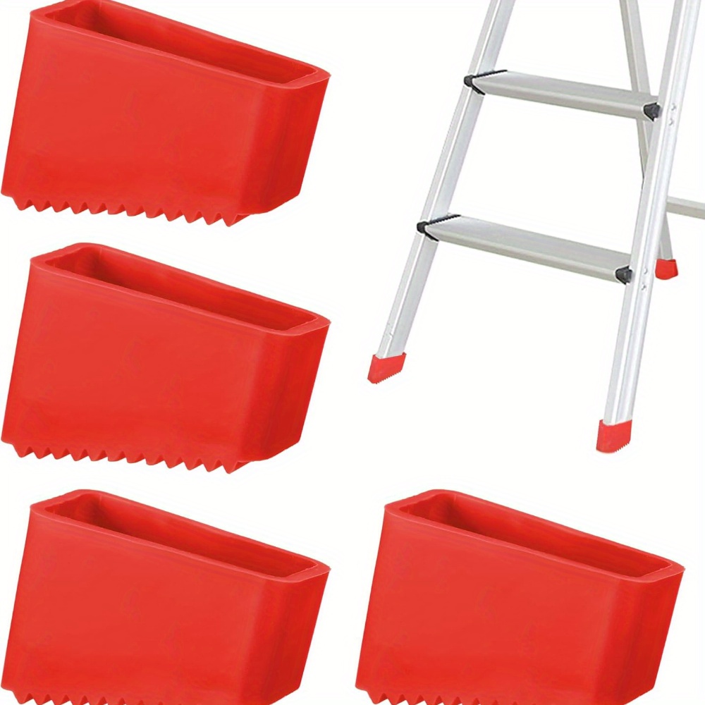 Heavy Duty Ladder Foot Pads Non Slip Rubber Replacement Covers