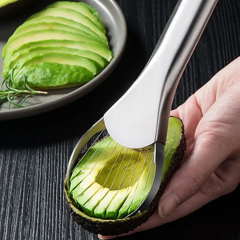 Stainless Steel Avocado Slicer and Dragon Fruit Cutter
