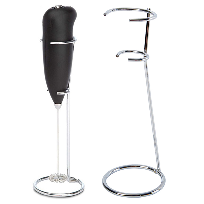 Stainless Steel Milk Frother Stand & Egg Beater Holder
